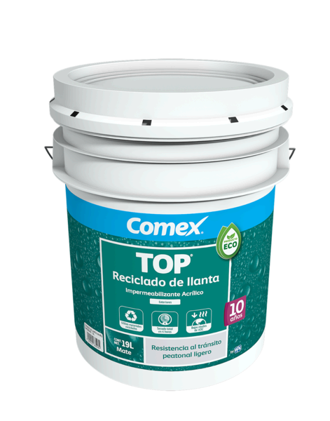 TOP® Reciclado de llanta 10 años 19 Litros